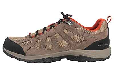 Columbia Redmond III Waterproof, Zapatillas para Caminar Hombre, Siena Oscuro, 41 EU