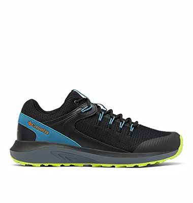 Columbia Trailstorm Waterproof, Zapatillas de Senderismo Hombre, Black, Solar, 43 EU
