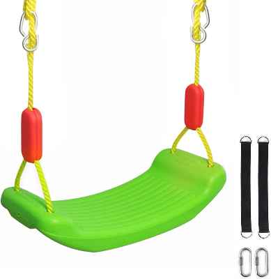 Columpio con cuerda ajustable y ganchos