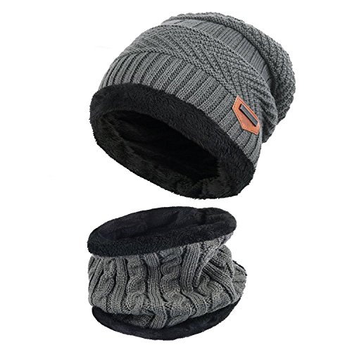 Conjunto gorro y bufanda unisex