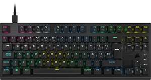 Corsair K60 PRO TKL RGB Teclado Óptico-Mecánico para Juegos Tenkeyless - Interruptores OPX, Estructura de Aluminio Cepillado