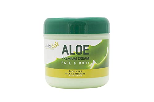 Crema de aloe vera para cara y cuerpo