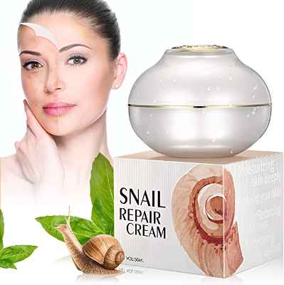 Crema hidratante con extracto de baba de caracol 