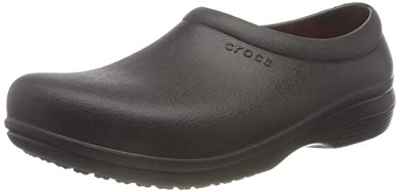 Crocs On The Clock LiteRide Slip On Unisex Adulta Shoe, Negro (Black), 43/44 EU