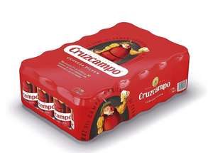 Cruzcampo Cerveza - Caja de 24 Latas x 330 ml - Total: 7.92 L