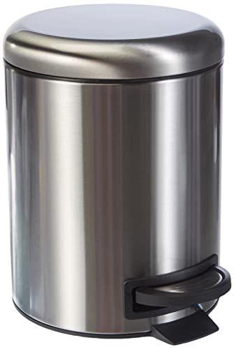Cubo de basura 5L acero inox