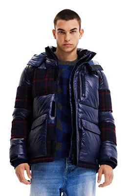 Desigual Chaq_Bernard, 5000 Nav, Azul, XL para Hombre