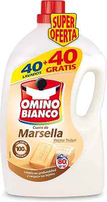 Detergente líquido Omino Bianco Marsella 