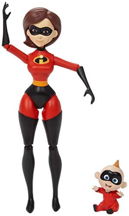 Disney Pixar Los Increibles Elastigirl y Jack Jack
