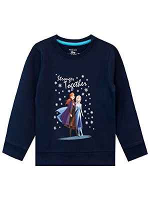 Disney Sudadera para niñas Frozen Azul 3-4 Años
