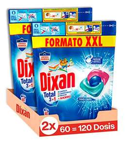 Dixan Detergente en Cápsulas pack de 4×60