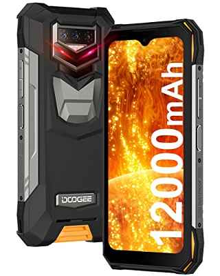 DOOGEE S89 Pro Movil Resistente Agua y Golpes 12000mAh, 8 + 256GB, Cámara Triples 64MP+Visión Nocturna 20MP, 6.3 FHD+, IP68/IP69K Telefono Movil Todoterreno Android 12, OTG/NFC/GPS, 65W Carga Rápida