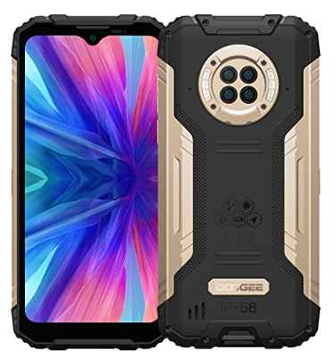 DOOGEE S96 GT IR Visión Nocturna Smartphone Resistente, Helio G95 8GB+256GB, Cámara Cuatro 48MP (Cámara Frontal 32MP), 6.22'' IP68 Móvil Antigolpes, Batería 6350mAh(Carga Inalámbrica) GPS NFC Negro