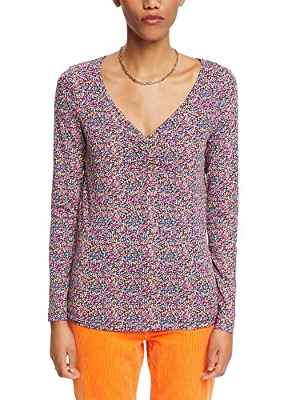 edc by Esprit 112cc1k302 Camiseta, 004/negro 4, L para Mujer