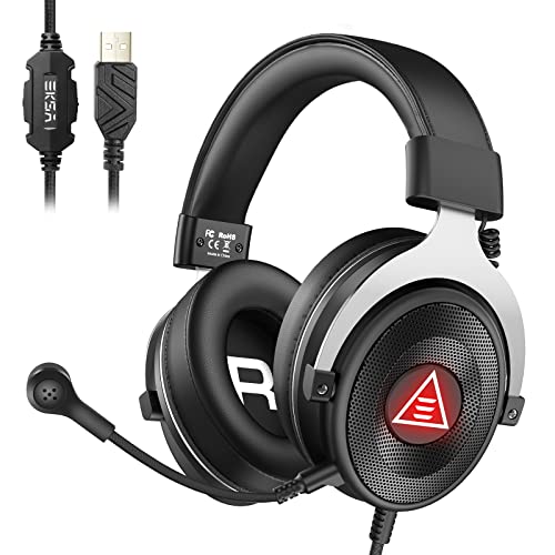 EKSA Auriculares Gaming con Micrófono para Gaming