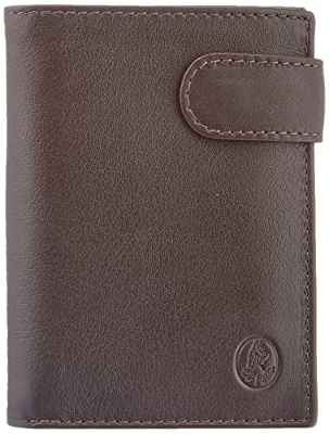 EL CABALLITO Cartera, Accesorio de Viaje-Billetera para Hombre, Marrón, 12 cm