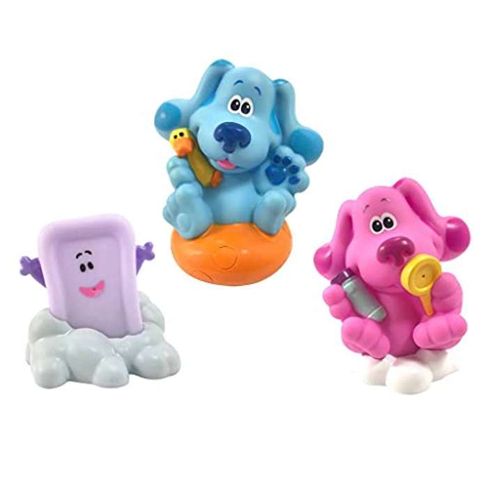 Famosa 3 Muñecos de baño de Blues Clues