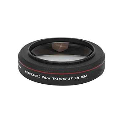 Filtro De Lente De 62 Mm para Nikon DSLR, Filtro De Lente Gran Angular Ultradelgado 0.45x para Cámaras Y Videocámaras Nikon DSLR
