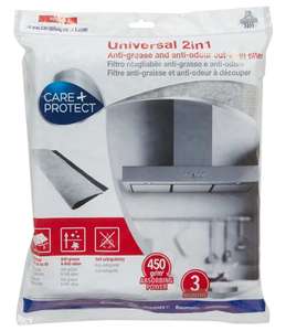 FILTRO UNIVERSAL 2 EN 1 ANTIGRASA Y ANTIOLORES RECORTABLE PARA CAMPANAS EXTRACTORAS