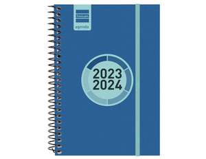 Finocam - Agenda Espir Label 2023 2024 Semana Vista Horizontal Septiembre 2023 - Agosto 2024