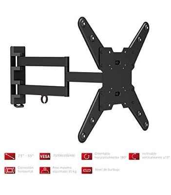 Fonestar STV-683N - Soporte TV orientable brazo articulado