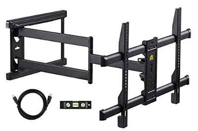 FORGING Mount Soporte de Pared para TV de Largo Alcance, Giratorio inclinable, Soporte de TV con Brazo de 765mm Largo para instalación en,se Adapta TV de 37-70 Pulgadas,VESA 600x400mm,soporta 45kg
