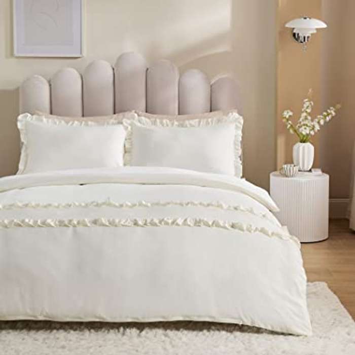 Funda nórdica Bedsure + 2 fundas de almohada (3 colores)