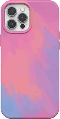 Funda para Apple iPhone 12 Pro MAX OtterBox Slim & Sturdy con MagSafe, Resistente a Golpes y caídas, Ultra-Fina, Funda Protectora Fina, Testada con los estándares Militares anticaídas, Rosa Claro