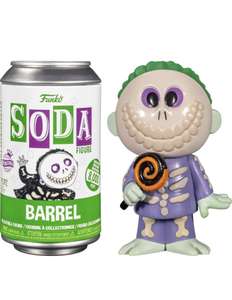 Funko Vinyl Soda: Disney The Nightmare Before Christmas - Barrel - 1/6 de Probabilidades de Obtener la RARA Variante Chase