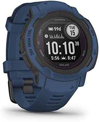 Garmin Instinct 2 Solar - Resistente reloj inteligente con GPS, Negro
