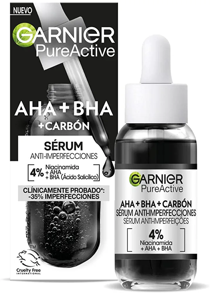 Garnier Serum Negro Anti-Imperfecciones