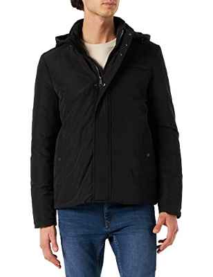 Geox M Kennet Chaqueta, Black, 52 para Hombre
