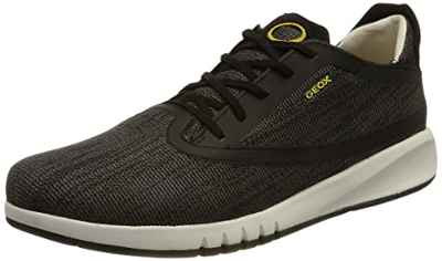 Geox U Aerantis, Zapatillas, para Hombre, Negro (Negro), 39 EU