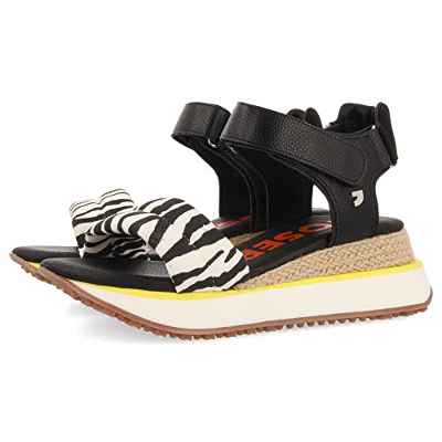 Gioseppo ERACLEA, Zapatillas Mujer, Cebra, 39 EU