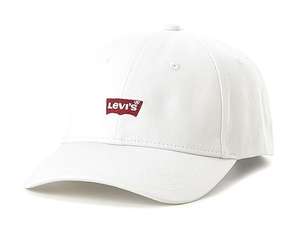 Gorra LEVI'S en blanco (en azul y en verde por 15€)