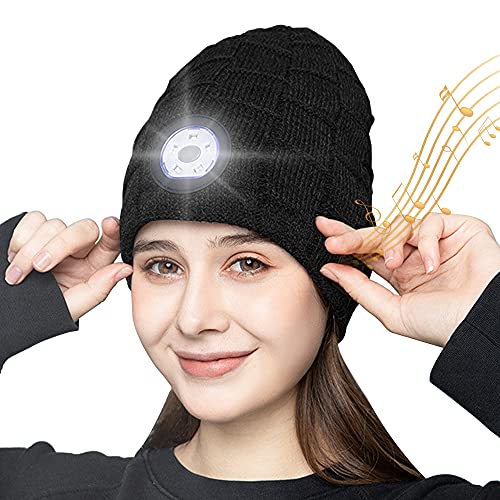 Gorro Inteligente con Bluetooth 5.0 y luz LED