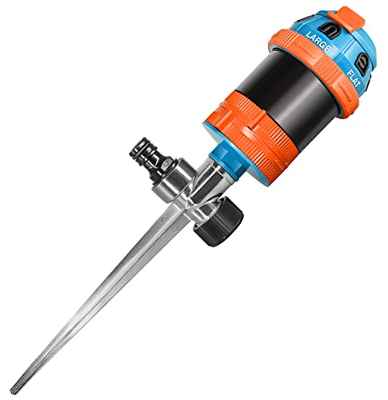 GRÜNTEK Aspersor de Riego Cesped Automatico y Sectorial con Estaca de Metal. para riego Circular de Jardines, césped y Grandes Superficies. Radio máximo 12.5 M. Conexión en Serie Posible