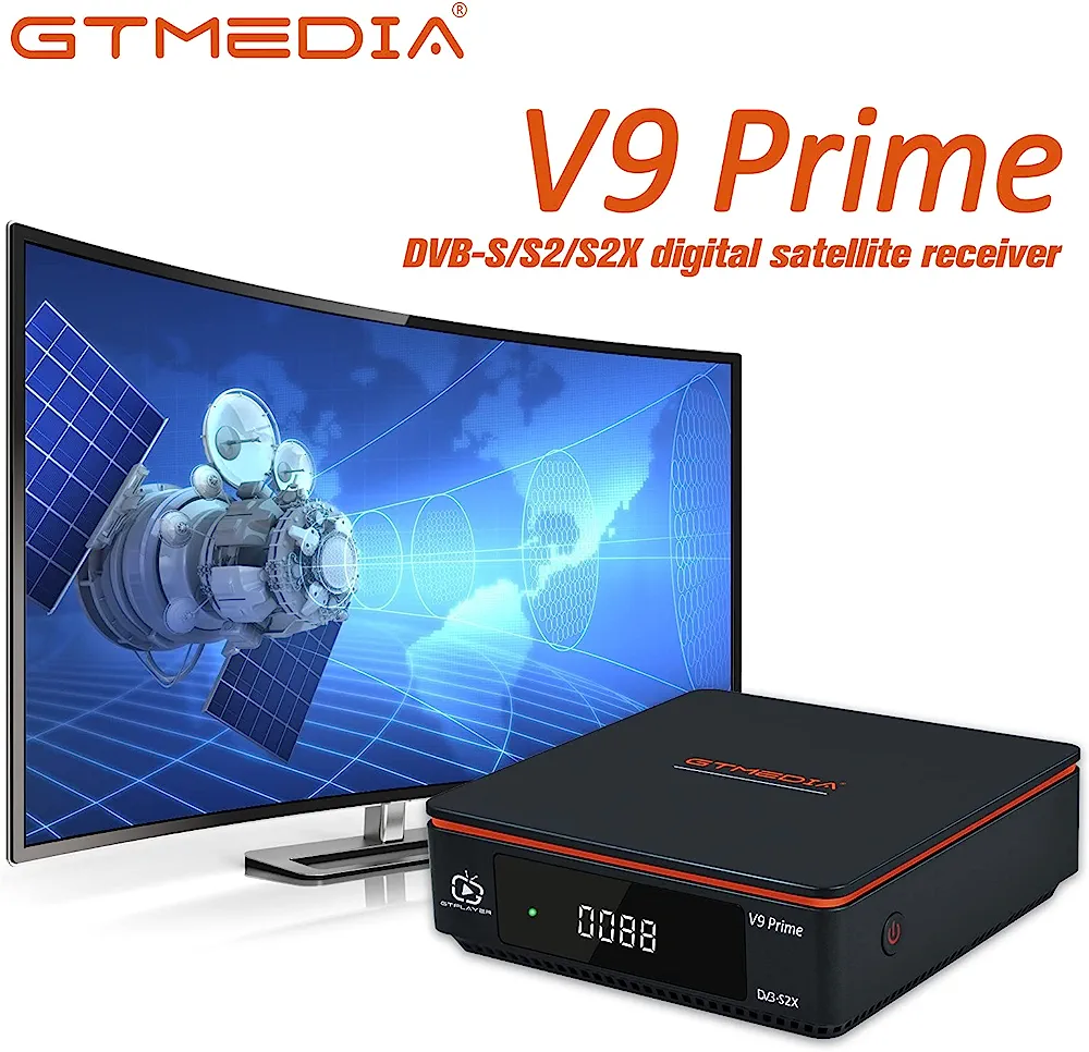 GT MEDIA V9 Prime Decodificador Satelite