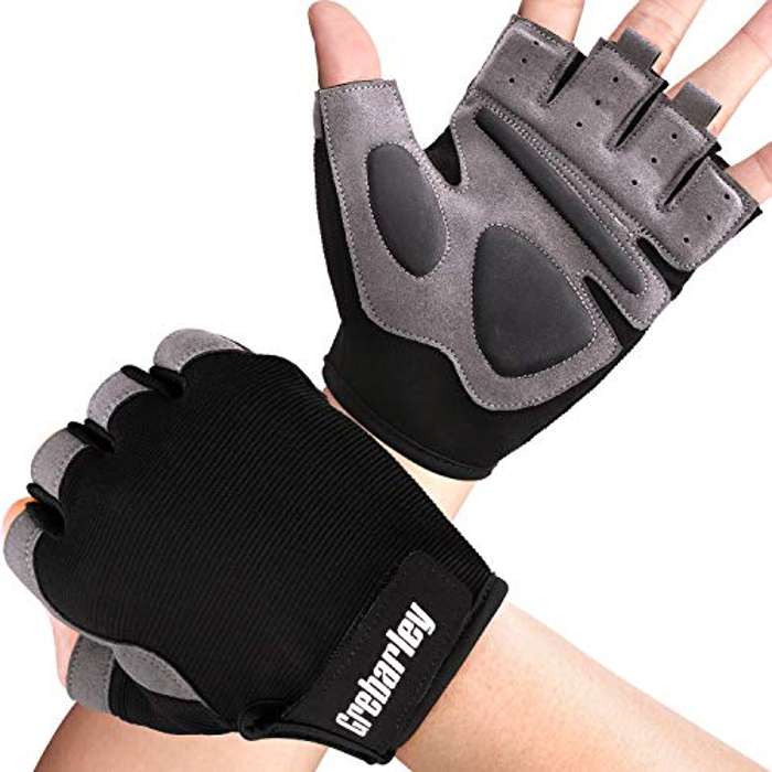 Guantes Gimnasio, Transpirable con Protección Completa 