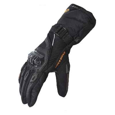 Guantes Moto Invierno Impermeable Pantalla Táctil Guantes Protectores de Motociclismo Dedo Completo para Invierno