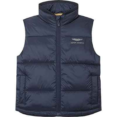 Hackett London Amr Sub Zero Gilet, Chaqueta Niños, azul marino, 7 años