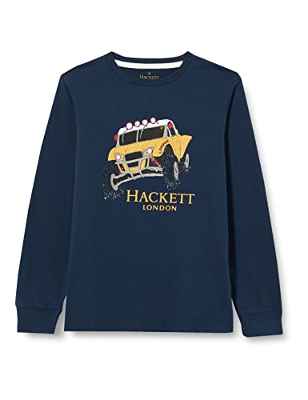 Hackett London Hackett Snow Buggy, Camiseta Niños, Azul Marino, 3 años