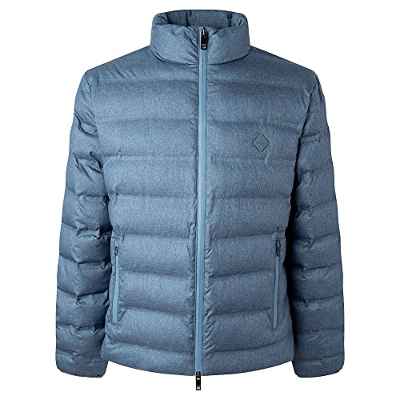 Hackett London LW Moto Chaqueta Hombre, Azul (5Mp Chambry Blue), 3X-Large