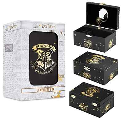 Harry Potter Joyero Musical Infantil de Hogwarts Regalos Para Niñas y Mujeres