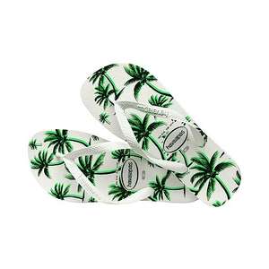 Havaianas Aloha Whitewhitegreen, Chanclas Hombre (Varias tallas)