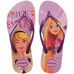 HAVAIANAS DISNEY PRINCESS (3 MODELOS) tallas 23 a 32