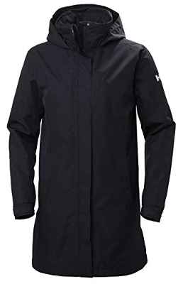 Helly Hansen Aden Larga Aislado Impermeable Chaqueta de Invierno, Mujer, Navy, L