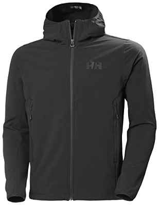 Helly Hansen Chaqueta Cascade Shield Shell, 990 Negro, M para Hombre