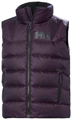 Helly Hansen Jr Isfjord Down Vest, Camisa Niños, Violeta (Purple), 14