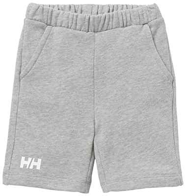 Helly Hansen K HH Logo Pantalones Cortos Cargo, Unisex niños, 949 Grey Melange, 4 Years